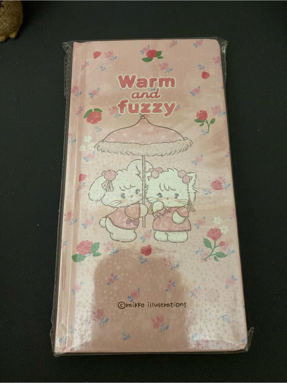 Mikko & Friends Warm and Fuzzy Pink Illustrated Notebook